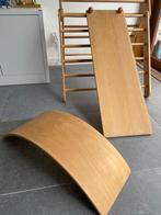 Pikler triangle:Houten klimrek, schuif-af  loopplank wobbel, Kinderen en Baby's, Speelgoed | Houten speelgoed, Ophalen of Verzenden