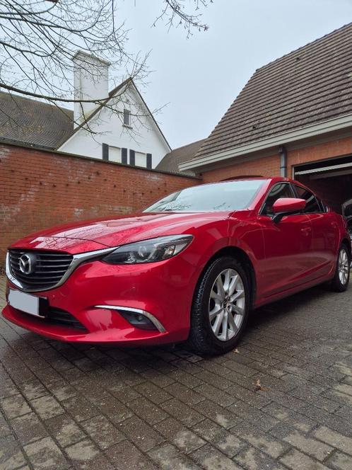 Mazda 6 2.2 Diesel 150cv automatic skyactive, Auto's, Mazda, Particulier, Diesel, Euro 6, Break, 4 deurs, Automaat, Rood, Zwart
