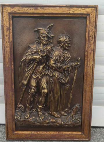 plaque en bronze signe beschikbaar voor biedingen