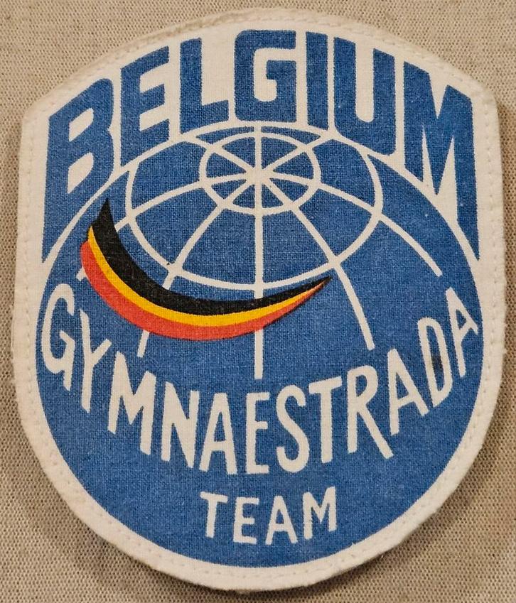 Patch Belgium Gymnaestrada, Collections, Collections Autre, Enlèvement ou Envoi