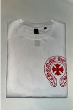 White tee Chrome Hearts, Vêtements | Hommes, T-shirts, Enlèvement ou Envoi, Comme neuf, Taille 48/50 (M)