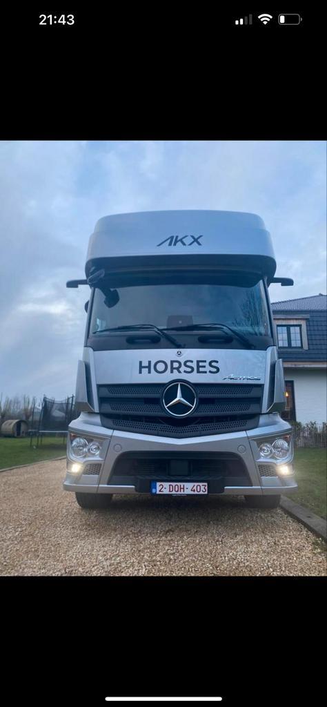 Stx Stephex Akx paarden vrachtwagen 7paarden, Animaux & Accessoires, Chevaux & Poneys | Semi-remorques & Remorques, Enlèvement ou Envoi