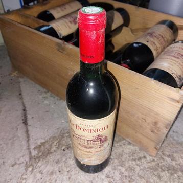 12x St emilion grand cru classe chateau la dominique 1989  beschikbaar voor biedingen