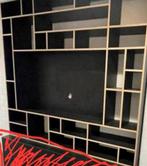 TV meubel uit zwarte mpx GRATIS, Ophalen, Zo goed als nieuw