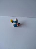 Bébé Schtroumpf avec blocs, Collections, Schtroumpfs, Enlèvement ou Envoi, Utilisé, Bébé Schtroumpf, Poupée, Figurine ou Peluche