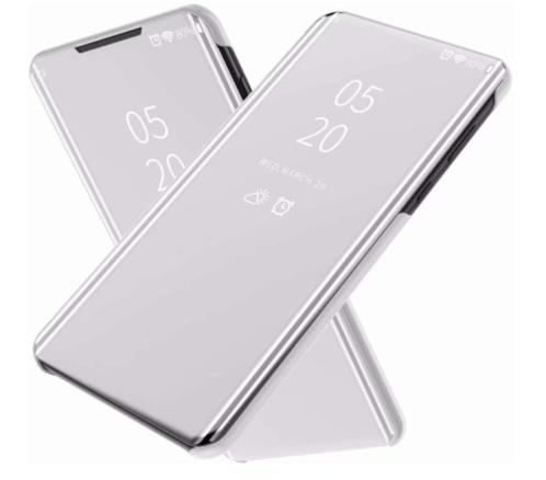 Coque Flip Huawei P40 Lite Miroir argentée NEUF, Telecommunicatie, Mobiele telefoons | Hoesjes en Screenprotectors | Overige merken