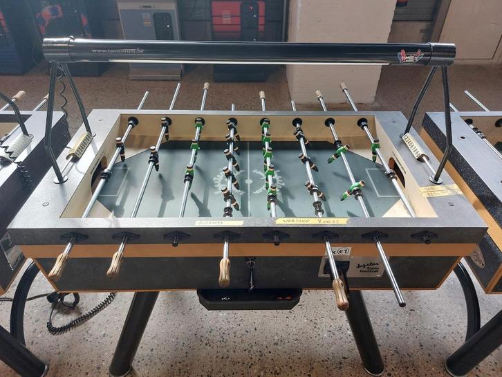 Tafelvoetbal / voetbaltafel / kicker Jupiter Goldstar, Kinderen en Baby's, Speelgoed | Voetbaltafels, Gebruikt, Ophalen