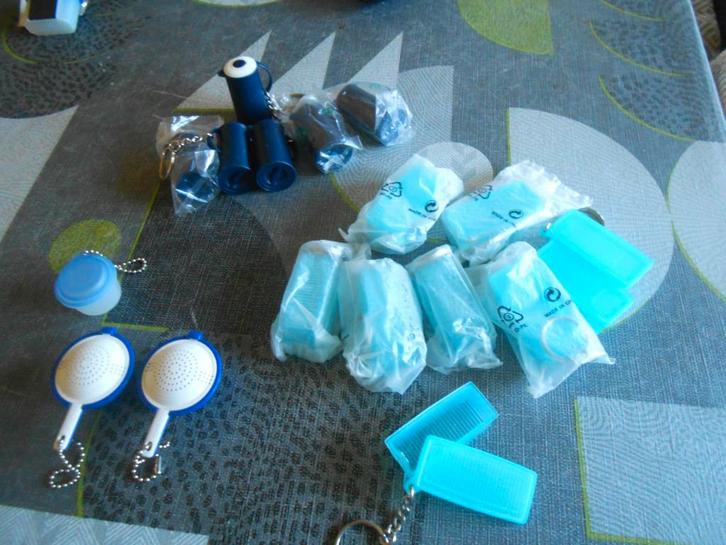 Tupperware: vintage sleutelhangers, Verzamelen, Sleutelhangers, Nieuw, Ophalen of Verzenden