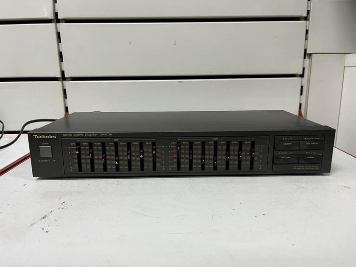 Égaliseur Graphique Technics SH-8038 - Vintage Hi-Fi, TV, Hi-fi & Vidéo, Chaîne Hi-fi, Utilisé, Enlèvement ou Envoi
