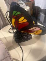 Vlinder Tiffany lamp, Huis en Inrichting, Lampen | Tafellampen, Ophalen, Zo goed als nieuw