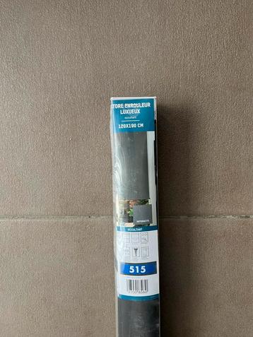 Rolgordijn luxe verduisterend 120x190 grijs anthraciet beschikbaar voor biedingen