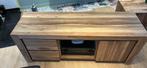 Houten tv meubel, Huis en Inrichting, Ophalen, Minder dan 50 cm, Gebruikt, Eikenhout