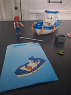Playmobil: Vissersboot, Kinderen en Baby's, Speelgoed | Playmobil, Ophalen of Verzenden, Zo goed als nieuw