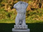 Sculpture Torse Masculin - 57 cm - Pierre, Jardin & Terrasse, Statues de jardin, Pierre, Enlèvement ou Envoi, Neuf