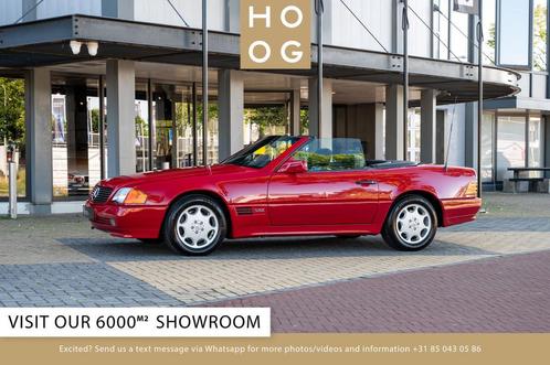 Mercedes-Benz SL-Klasse SL 600 (R129) (bj 1993, automaat), Auto's, Oldtimers, Bedrijf, Te koop, Open dak, Mercedes-Benz, Benzine