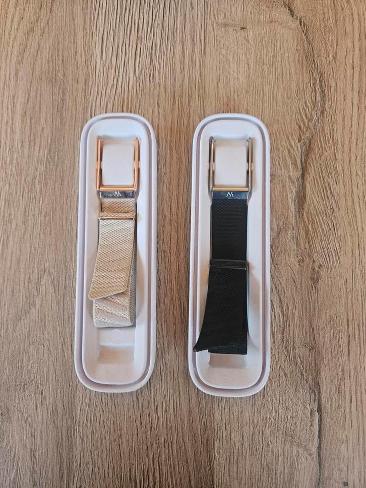 2x Whoop 5.0 bandje, Handtassen en Accessoires, Smartwatches, Zwart, Ophalen of Verzenden