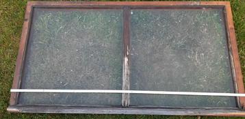 Raam 152 cm op 82 cm (raam met enkel glas)  beschikbaar voor biedingen