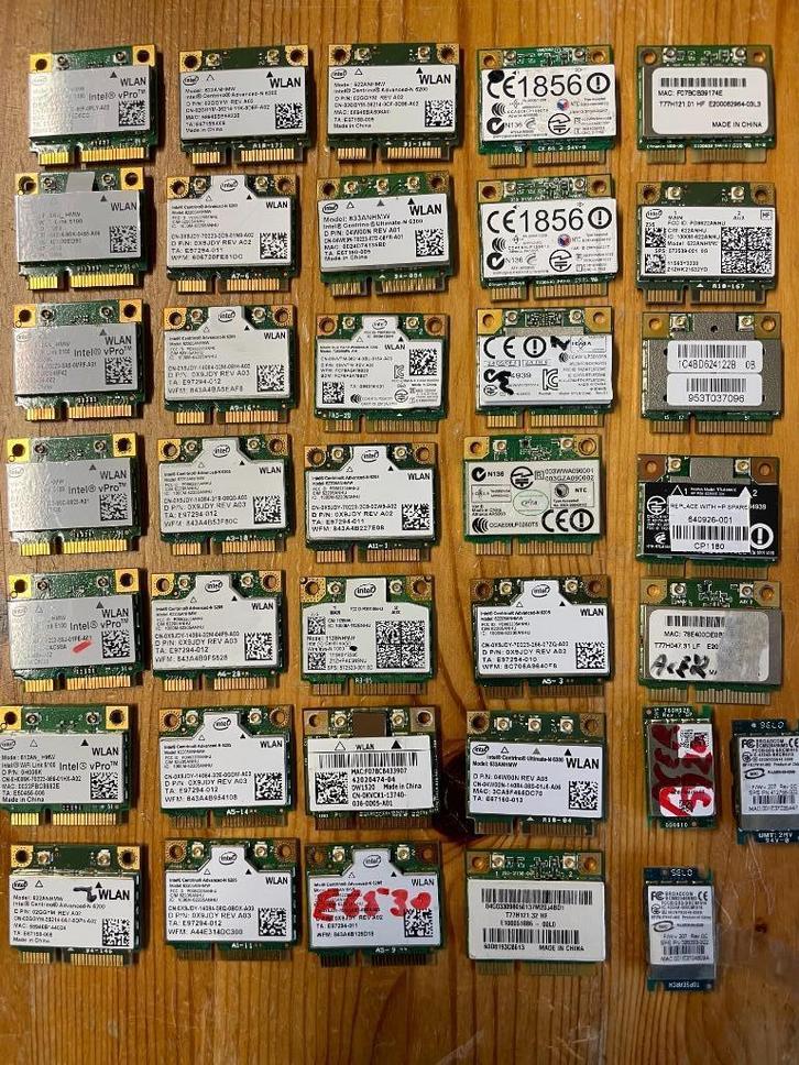 Wifi modules voor laptops WLAN en WPAN, Computers en Software, Windows Laptops, Gebruikt, Ophalen of Verzenden