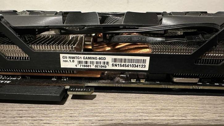Gigabyte GeForce GTX 980 Ti Xtreme OC Windforce 6GB, Computers en Software, Videokaarten, Zo goed als nieuw, Nvidia, PCI-Express 3.0