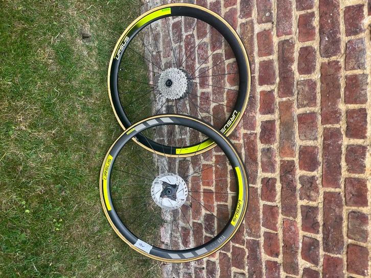 roues ursus miura ts37, Fietsen en Brommers, Fietsaccessoires | Overige Fietsaccessoires, Zo goed als nieuw, Ophalen