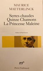 Maurice Maeterlinck serres chaudes quinze chansons, Enlèvement ou Envoi