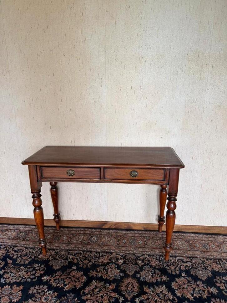 Elegante houten console-/bijzettafel met laden, Antiek en Kunst, Antiek | Meubels | Tafels, Ophalen