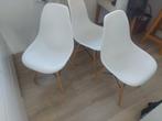 Eetkamerstoelen, Huis en Inrichting, Ophalen, Wit, Scandinavisch, Zo goed als nieuw