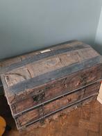 Oude koffer, Maison & Meubles, Accessoires pour la Maison | Coffres, Comme neuf, Enlèvement