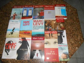 Lot de 16 livres de Marc Levy, Enlèvement, Comme neuf, Marc Levy