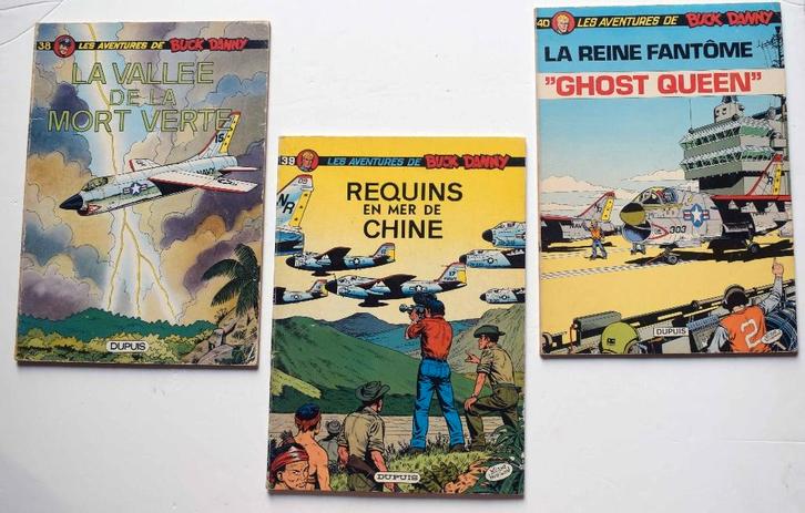 Buck Danny "triptyque drogue", Boeken, Stripverhalen, Ophalen of Verzenden