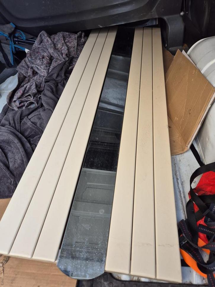 Designradiator met spiegel 20058 cm – mooie staat, Doe-het-zelf en Bouw, Chauffageketels en Boilers, Zo goed als nieuw, Ophalen