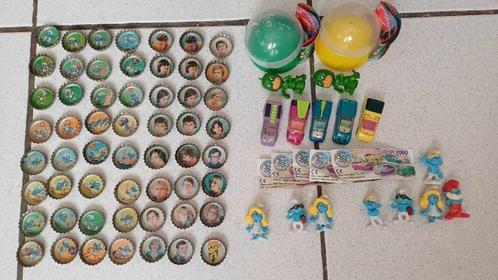 Schtroumpfs capsule coca cola olympique, Verzamelen, Smurfen, Gebruikt, Stripboek, Ophalen of Verzenden