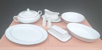 Ekco Prudence Monique White Lace servies beschikbaar voor biedingen