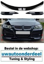 Spoiler Lip glans Zwart M Look Voor Bmw 3 Serie E90 E91 M Pa, Envoi