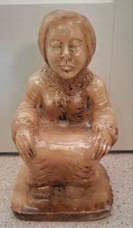 Petite Statue en pierre laquée., Antiquités & Art, Enlèvement