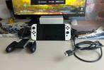 NINTENDO Switch OLED Wit 64 GB + Mariokart Deluxe 8, Games en Spelcomputers, Spelcomputers | Nintendo Switch, Ophalen of Verzenden