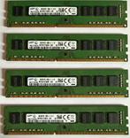 Lot 4 barrettes RAM Samsung 8 Go DDR3-1600 (PC3-12800U), Informatique & Logiciels, 32 GB, Enlèvement ou Envoi, Reconditionné, DDR3