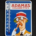 Adamas cigarettes emaillen reclame thermometer en andere, Enlèvement ou Envoi, Comme neuf, Panneau publicitaire