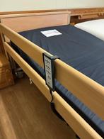 hoger lager (zieken)bed, elektrisch verstelbaar, Huis en Inrichting, Ophalen, 90 cm, Eenpersoons, Bruin