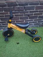 Peuterfietsje geel/zwart te koop, Ophalen