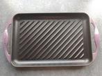 Le Creuset grillplaat, Ophalen of Verzenden, Gietijzer