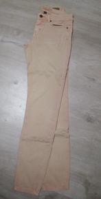 lange broek dames Groggy  beige zalmkleur m 38 jeans skinny, Maat 38/40 (M), Groggy, Beige, Ophalen of Verzenden