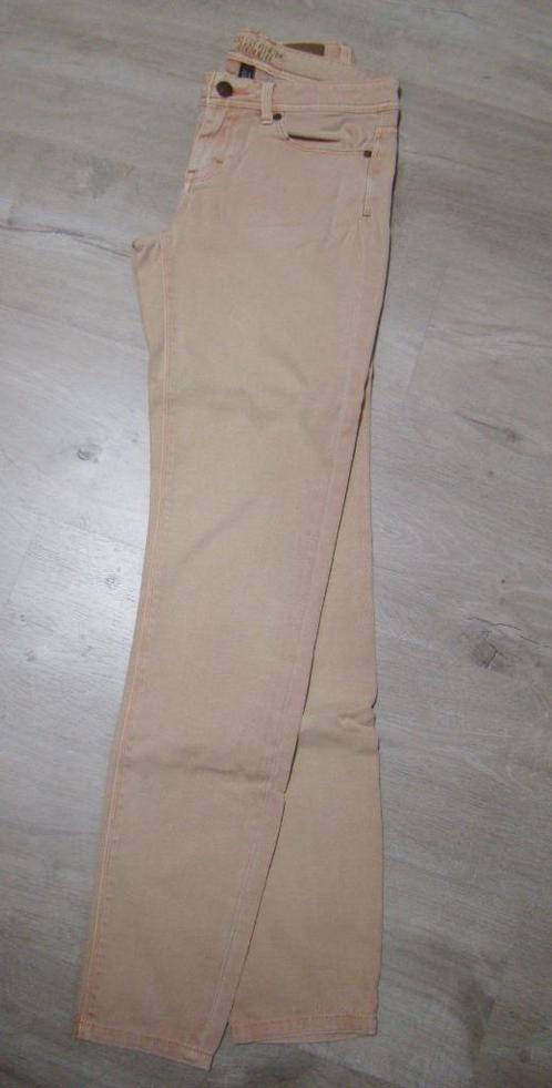 lange broek dames Groggy  beige zalmkleur m 38 jeans skinny, Kleding | Dames, Broeken en Pantalons, Maat 38/40 (M), Beige, Lang