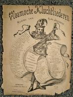 [1876] -  "Patientie met den Heer" - Vlaamsch Kluchtlied, Muziek en Instrumenten, Overige soorten, Zang, Gebruikt, Ophalen of Verzenden
