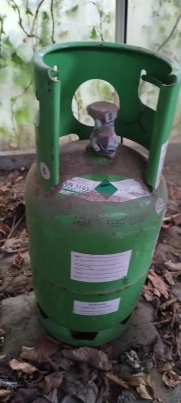 Koelmiddel fles R407f 10kg beschikbaar voor biedingen