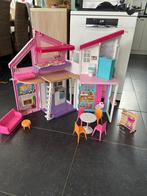 Barbie huis + toebehoren, Ophalen, Zo goed als nieuw
