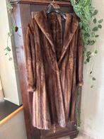 Bontjas uit nertsbont vintage, Ophalen, Gedragen, Maat 42/44 (L), Bruin