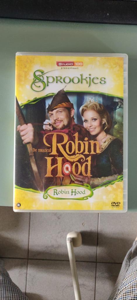 Robin Hood de musical studio 100, Cd's en Dvd's, Dvd's | Kinderen en Jeugd, Zo goed als nieuw, Film, Avontuur, Alle leeftijden