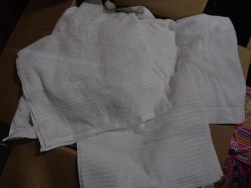 Partij handdoek wit +|_ 42x72cm, Ophalen of Verzenden, Nieuw