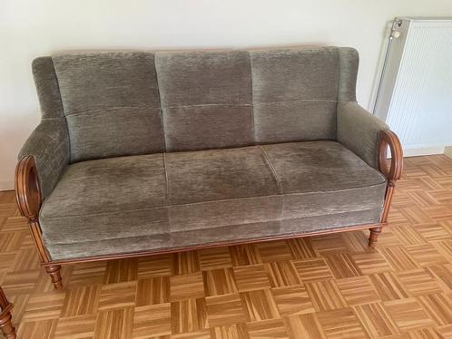 Volledig salon (zitkamer), Huis en Inrichting, Zetels | Complete zithoeken, Zo goed als nieuw, Stof, Ophalen